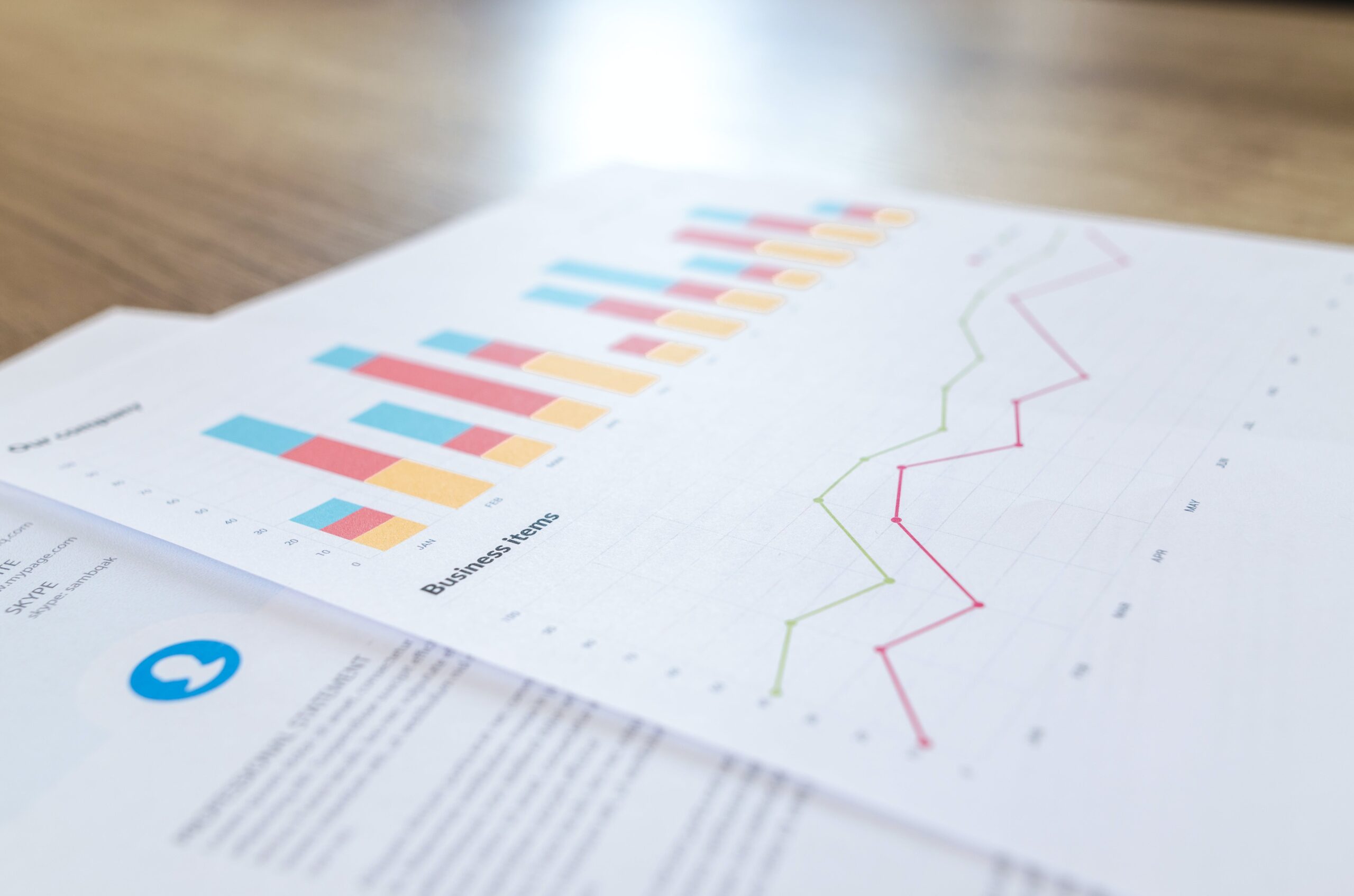 Graph signifying the trends in Orange County mortgage rates for 2024