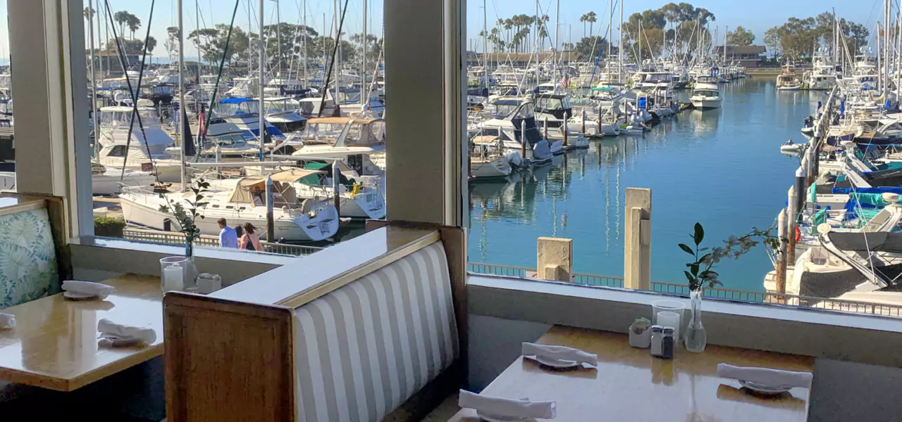 Upscale Waterfront Dining with Views of the Dana Point Harbor and Capistrano Beach at Harpoon Henry’s