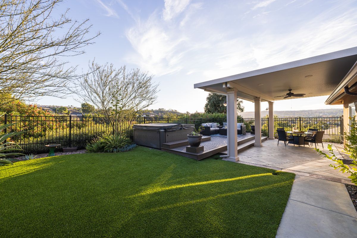 Laguna Niguel backyard of home for sale sold by top Laguna Beach and local realtors Brad Feldman Group
